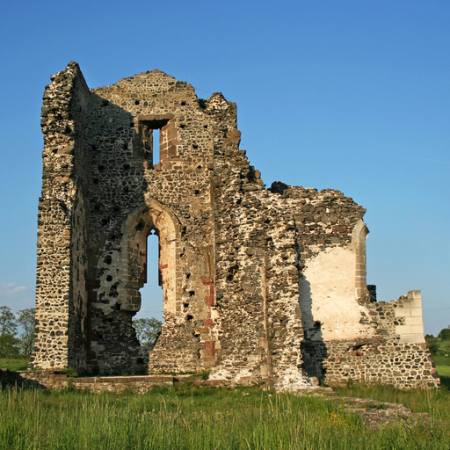 ruines, bâtiment, nature, vieux, briques Reddogs - Dreamstime