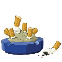 Pixwords L`image avec bac, fumer, cigare, cigare fesses, cendres Dedmazay - Dreamstime