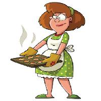 Pixwords L`image avec cuisinier, gâteau, maman, mère, chaud Dedmazay - Dreamstime