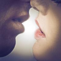 Pixwords L`image avec baiser, femme, la bouche, l'homme, les lèvres Bowie15 - Dreamstime