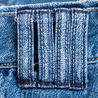 Pixwords L`image avec des jeans, ceinture, bleu Nengloveyou