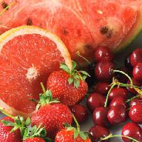 rouge, les fruits, la mangue, le melon, cerises, cerise Adina Chiriliuc - Dreamstime