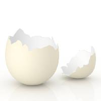 Pixwords L`image avec œufs, poulet, fissuré, ouvert Vladimir Sinenko - Dreamstime