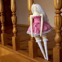 poupée, barbie, le bois, les escaliers, marionnettes Irinavk